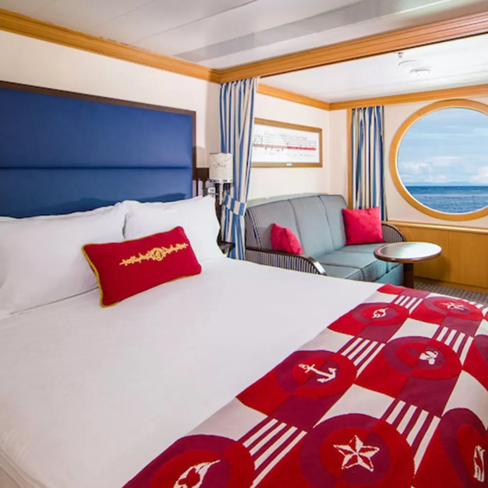 DisneyCruiseLine State Room with ocean view