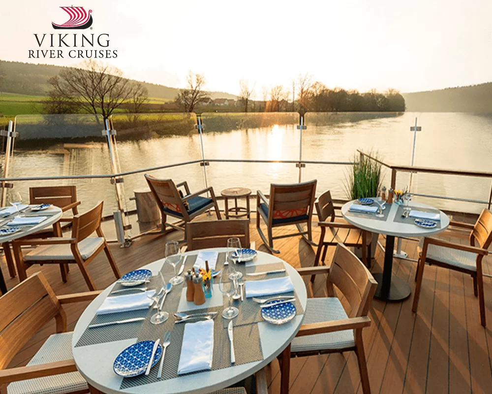 Viig River Cruises Deck Dining logo